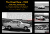 591 - The Great Race 1960 - A collage of the first three place getters from  Phillip Island 1960 with winners time and laps completed. 