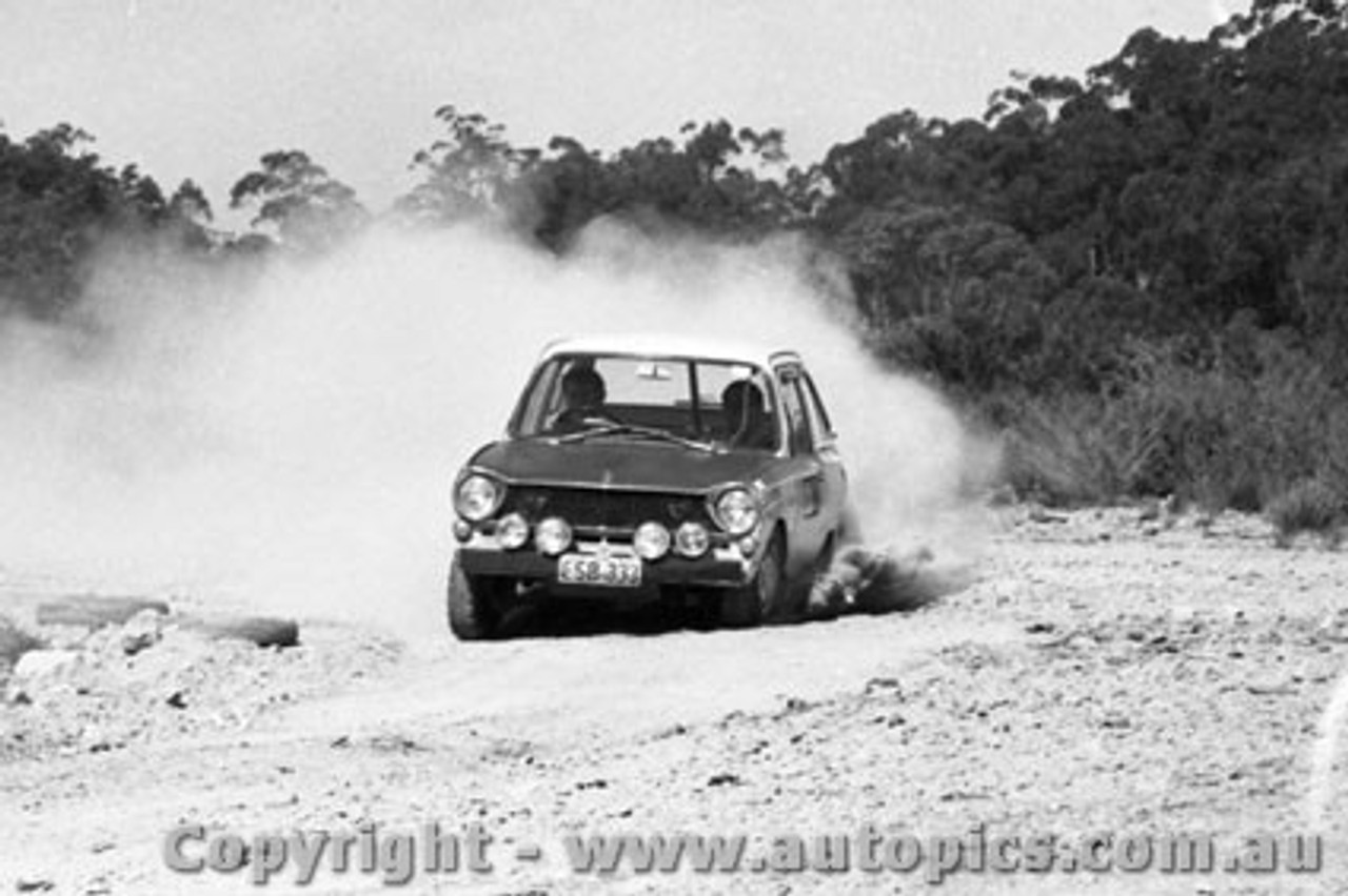 69893  - Colin Bond  Mitsubishi Colt - Rally 1969 - Photographer Lance J Ruting