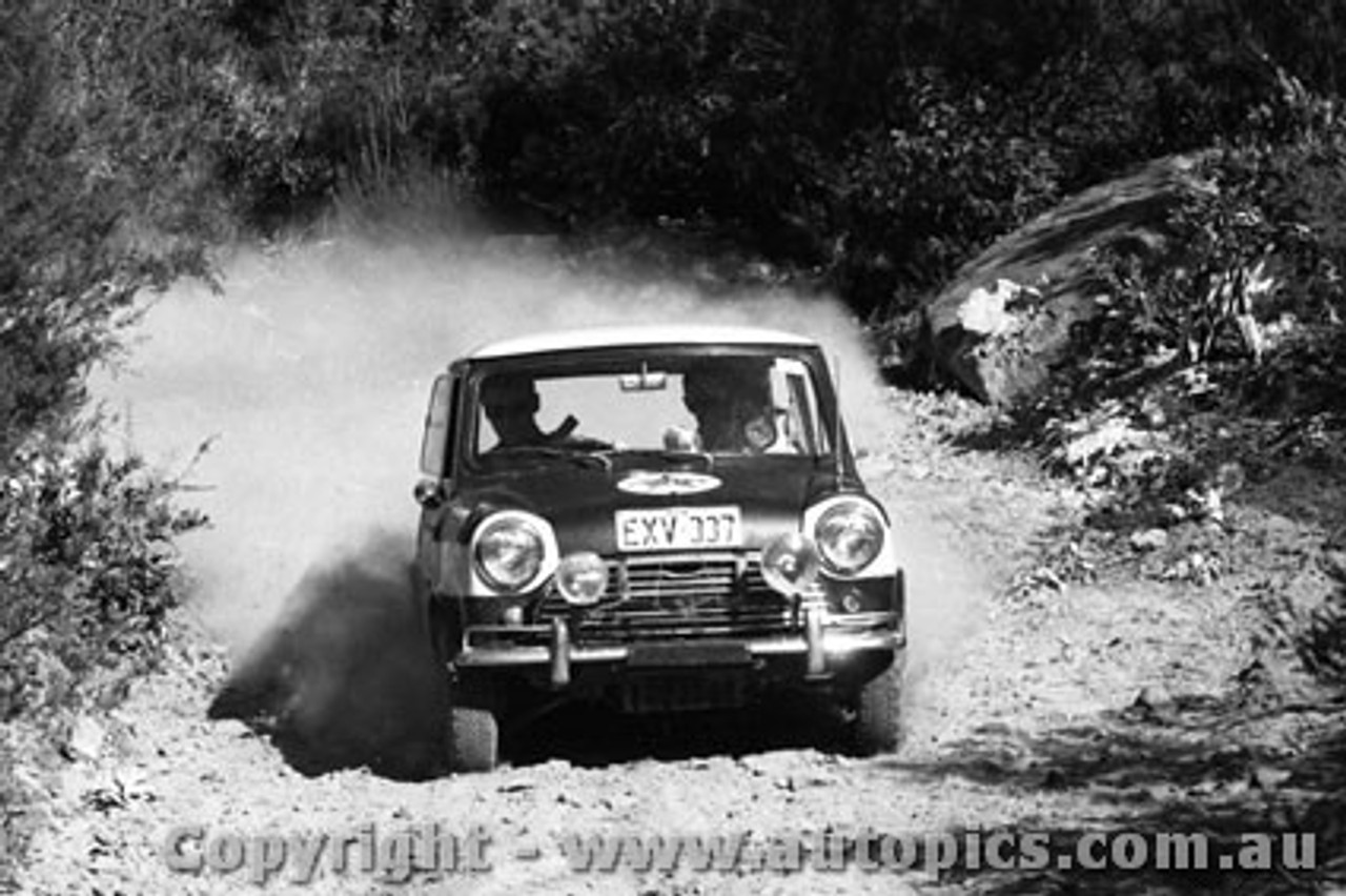 69896  - K. Redman  Morris Cooper S - Rally 1969 - Photographer Lance J Ruting