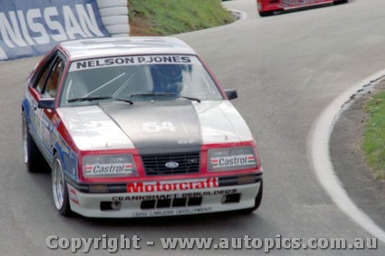 84932 - L. Nelson / P. Jones - Ford Mustang -  Bathurst 1984 - Photographer Lance Ruting