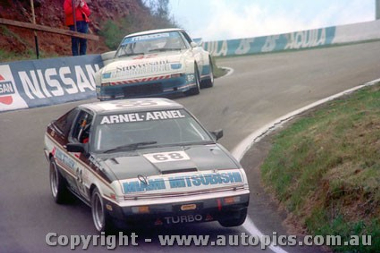 84943 - G. Arnell / L. Arnel - Starion  -  Bathurst 1984 - Photographer Lance Ruting