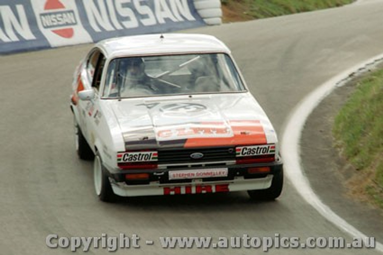 84954 - L. Hazelton / J. Strauberg  - Ford Capri -  Bathurst 1984 - Photographer Lance Ruting