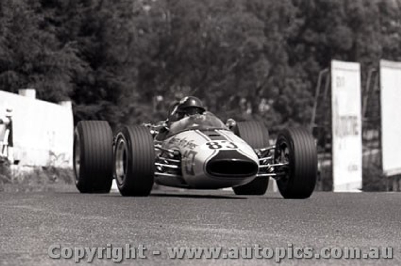 69599 - P. Larner Brabham BT18  - Sandown  1969 - Photographer Peter D Abbs