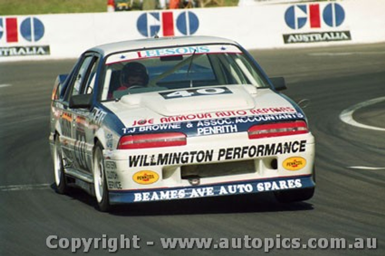 92746  - John Leeson / Rohan Cooke - Holden Commodore VL  -  Bathurst 1992 - Photographer Lance J Ruting