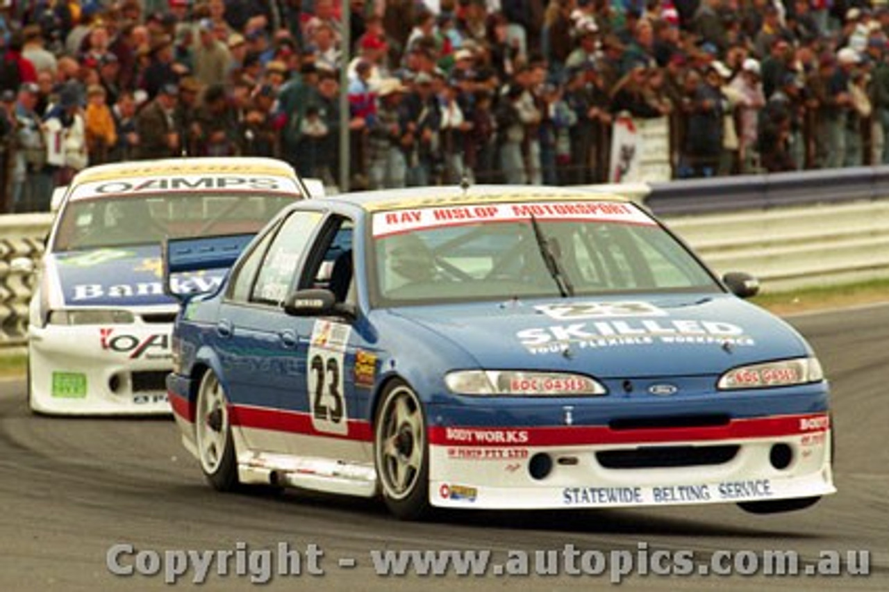 97789 - R. HISLOP/ T. BRIGGS - Ford Falcon EF - Bathurst 1997 - Photographer Ray Simpson