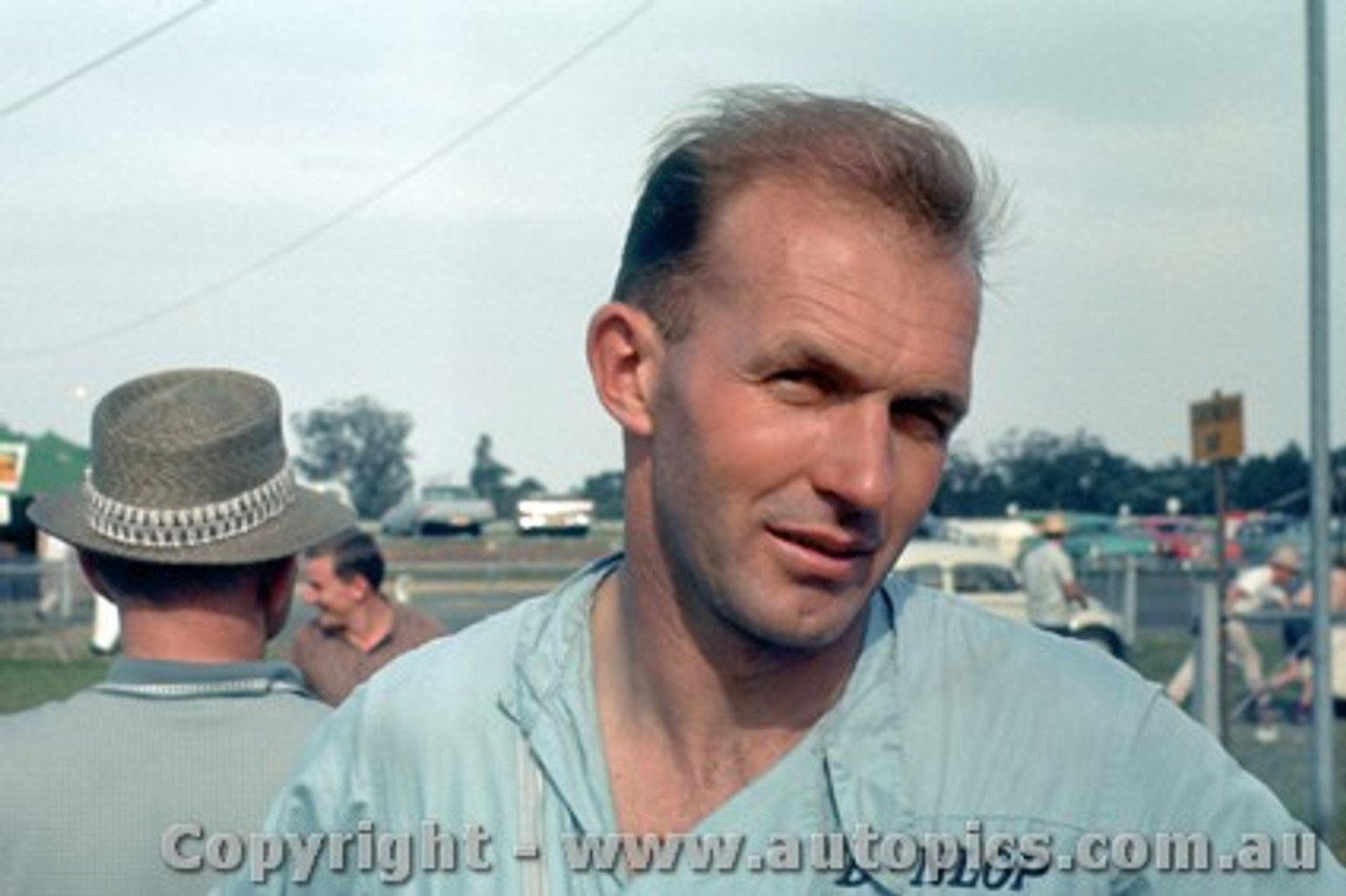 63573 - Frank Gardner -  Warwick Farm -  10th Feb. 1963  - Photographer Laurie Johnson