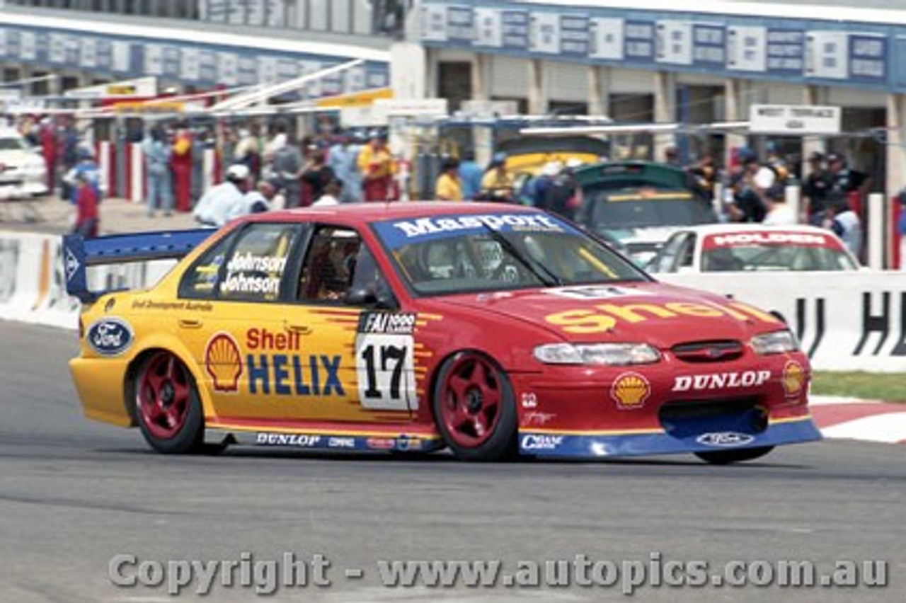 98794 - D. JOHNSON / S. JOHNSON - Ford Falcon EL - Bathurst 1998 - Photographer Marshall Cass