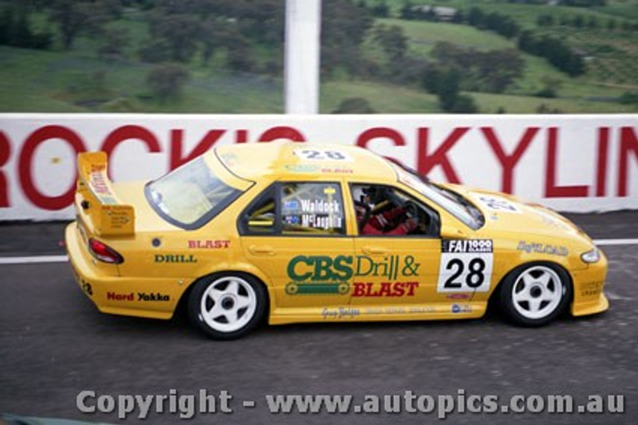 98816 - K. WALDOCK / M. McLAUGHLIN - Ford Falcon EL - Bathurst 1998 - Photographer Marshall Cass