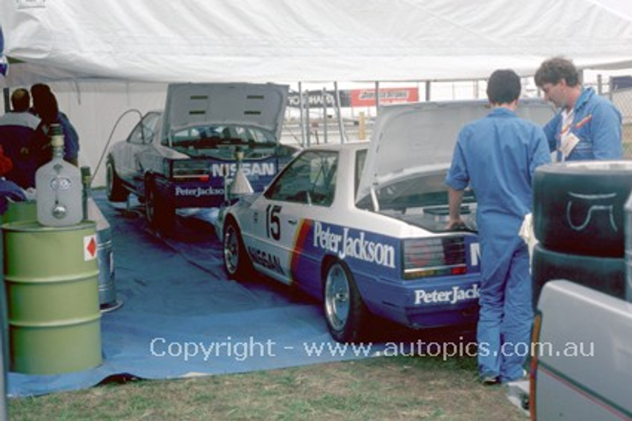 86780 - G. Scott / T. Shiel & G. Fury / G. Seton  Nissan Skyline DR30 - Bathurst 1986 - Photographer Peter Green