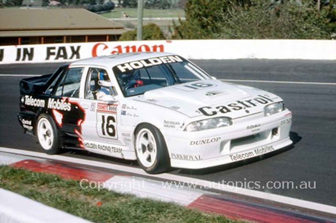 90758  -  W. Percey / A. Grice  -  Bathurst 1990 - 1st Outright - Holden Commodore VL - Photographer Ray Simpson