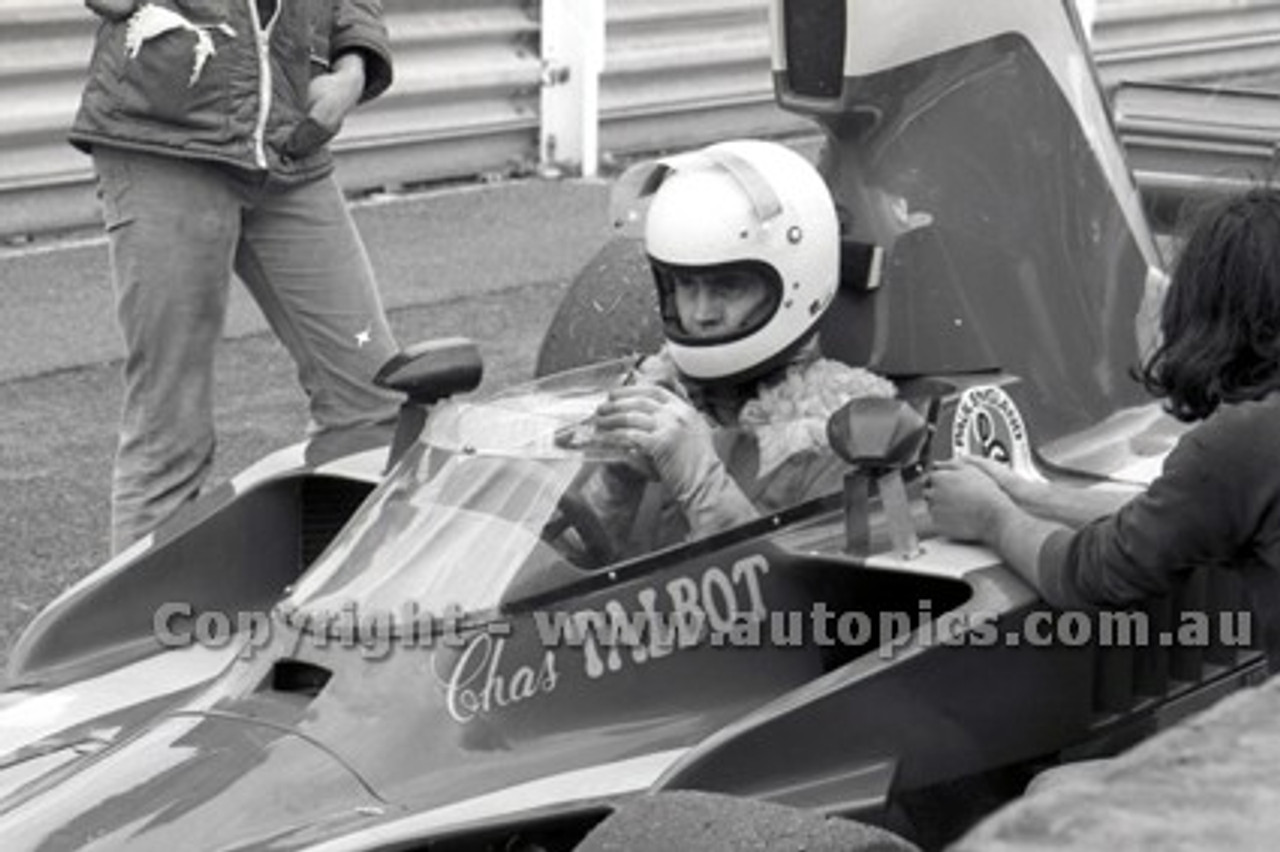 79641 - Chas Talbot, Lola T332c - Sandown 9th September 1979 - Photographer Darren House