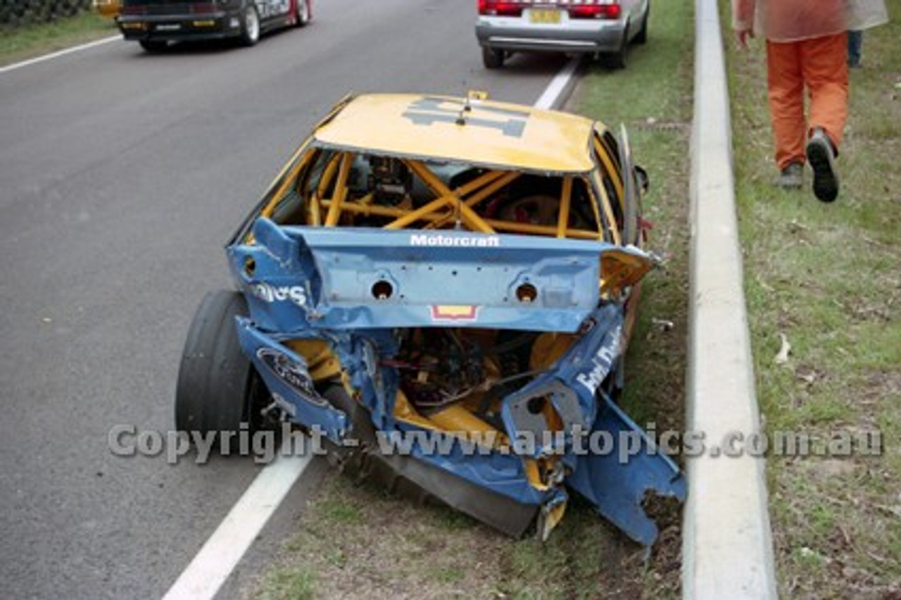 93743  -  Dick Johnson / John Bowe  -  Ford Falcon EB -  Bathurst 1993  - Photographer Marshall Cass