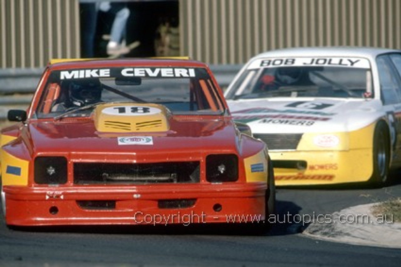 86045 - Mike Ceveri & Bob Jolly, Holden Toran - Sandown 1986 - Photographer Ray Simpson
