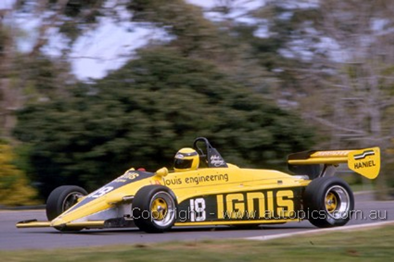 86518 - Arthur Abrahams, Cheetah MK8 - Oran Park 1986 - Photographer Ray Simpson