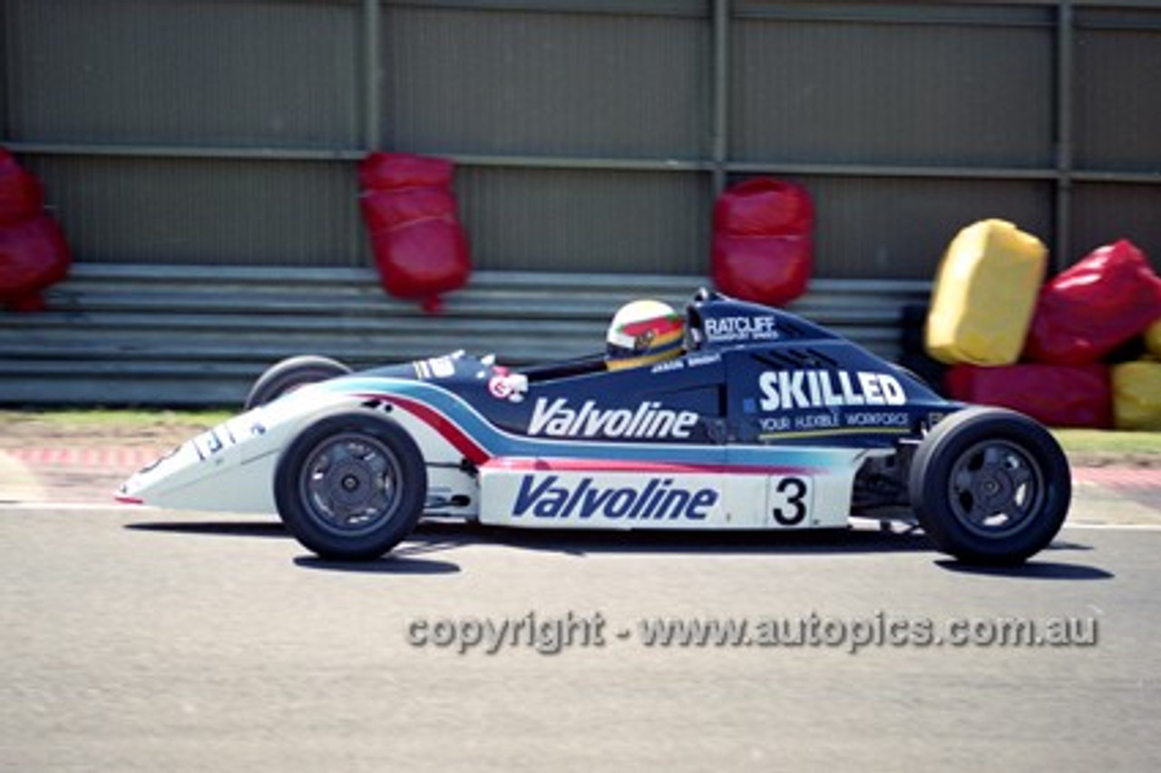 95508 - Jason Bright, Van Diemen RF95 - Sandown 1995 - Photographer Marshall Cass