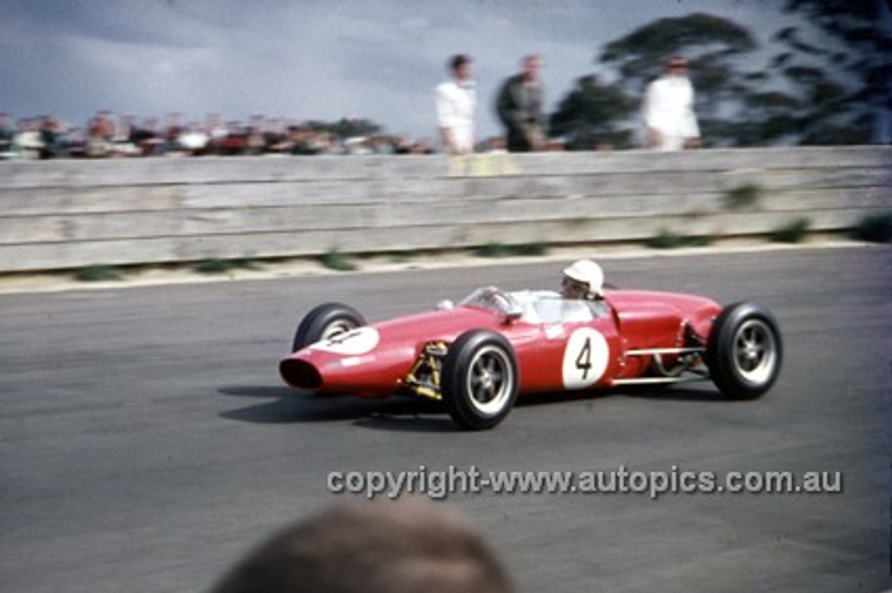 620069 -  Frank Matich, Elfin FJ - Catalina Park Katoomba  1962 - Photographer Bruce Wells.