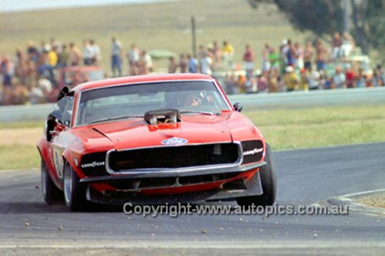 72277 - Allan Moffat, Trans AM Mustang - Calder 1972  - Photographer Peter D'Abbs