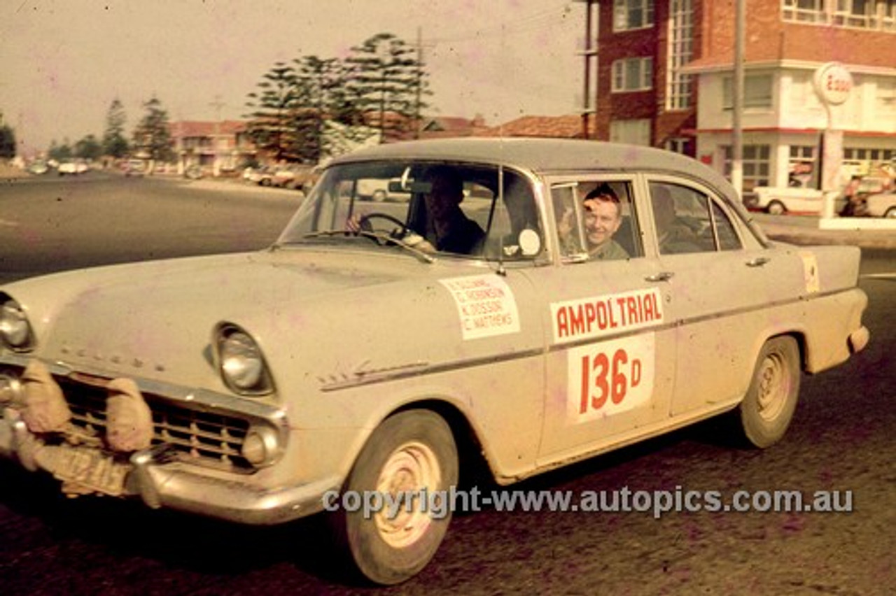64975 - 1964 Ampol Trial - B. Sloane, Holden FB - Photographer Ian Thorn