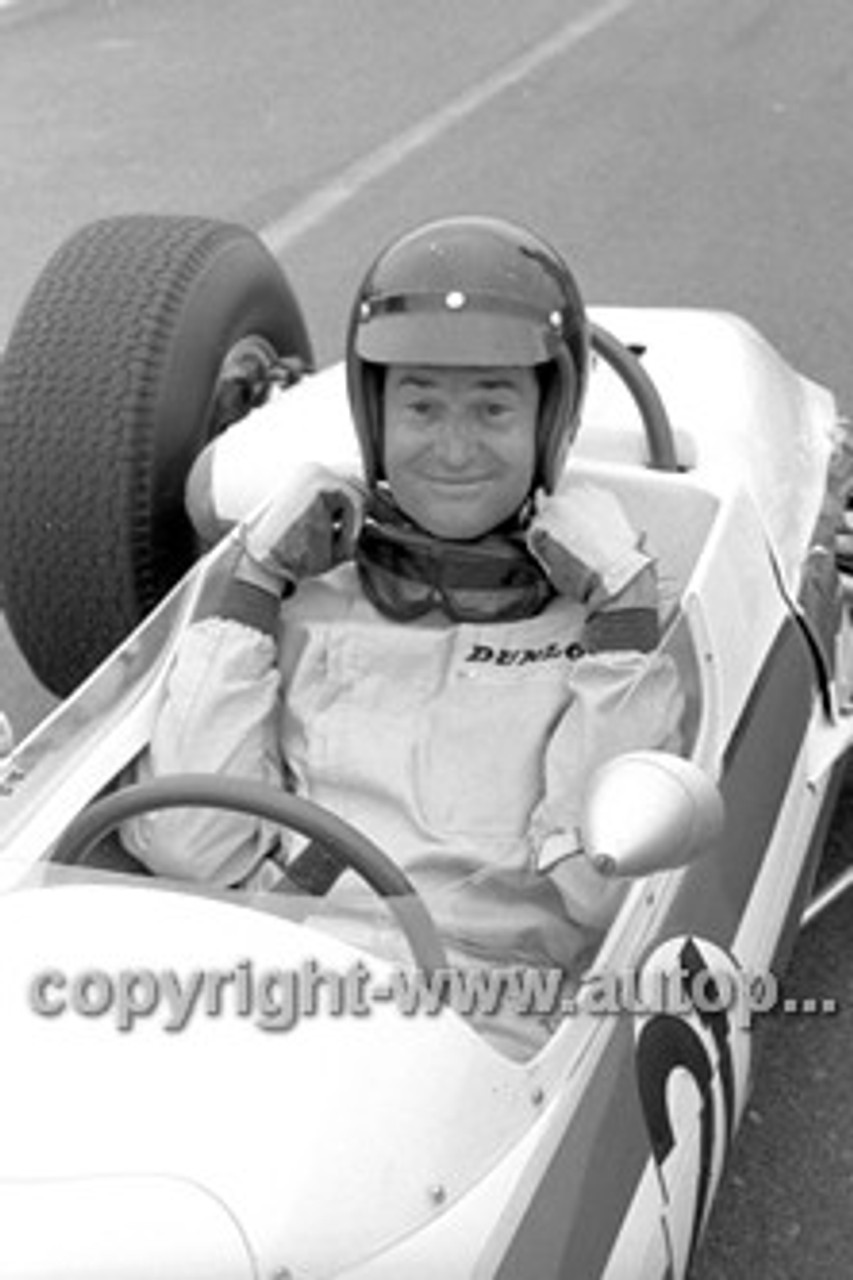 66617 - Leo Geoghegan - Lotus 32 Ford -  Tasman Series  Warwick Farm 1966 - Photographer Bruce Wells