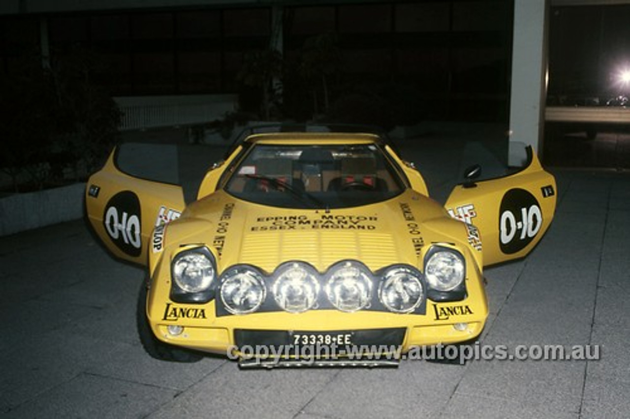 78906 - Ron Marks, Lancia Stratos - 1978 - Southern Cross Rally - Photographer Lance J Ruting