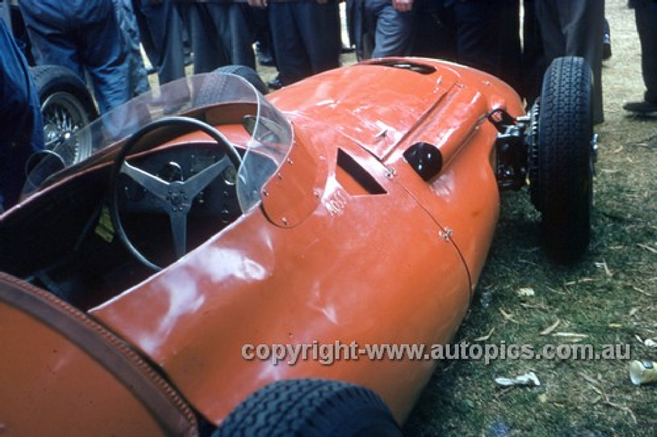 56512 - Stirling Moss, Maserati 250F - Australian Grand Prix  Albert Park 1956 -  Photographer Simon Brady