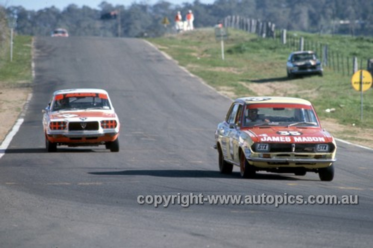 73804  - Gary Cooke / Len Searle, Mazda RX2 &  Mel Mollison / Bruce Hindhaugh, Mazda RX3 - Hardie Ferodo 1000  Bathurst 1973