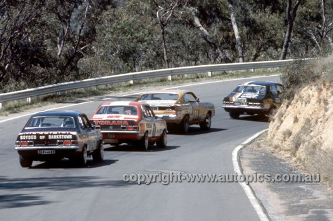 73816  - Bob Forbes / Dick Johnson & Peter Brock / Doug Chivas Torana LJ XU1  & Ray Kaleda / Peter Granger, Valiant Charger E49 - Hardie Ferodo 1000  Bathurst 1973