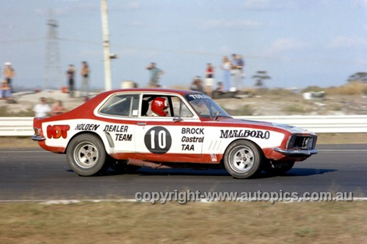 74150 - Peter Brock, Torana V8 - Calder 1974  - Photographer Peter D'Abbs