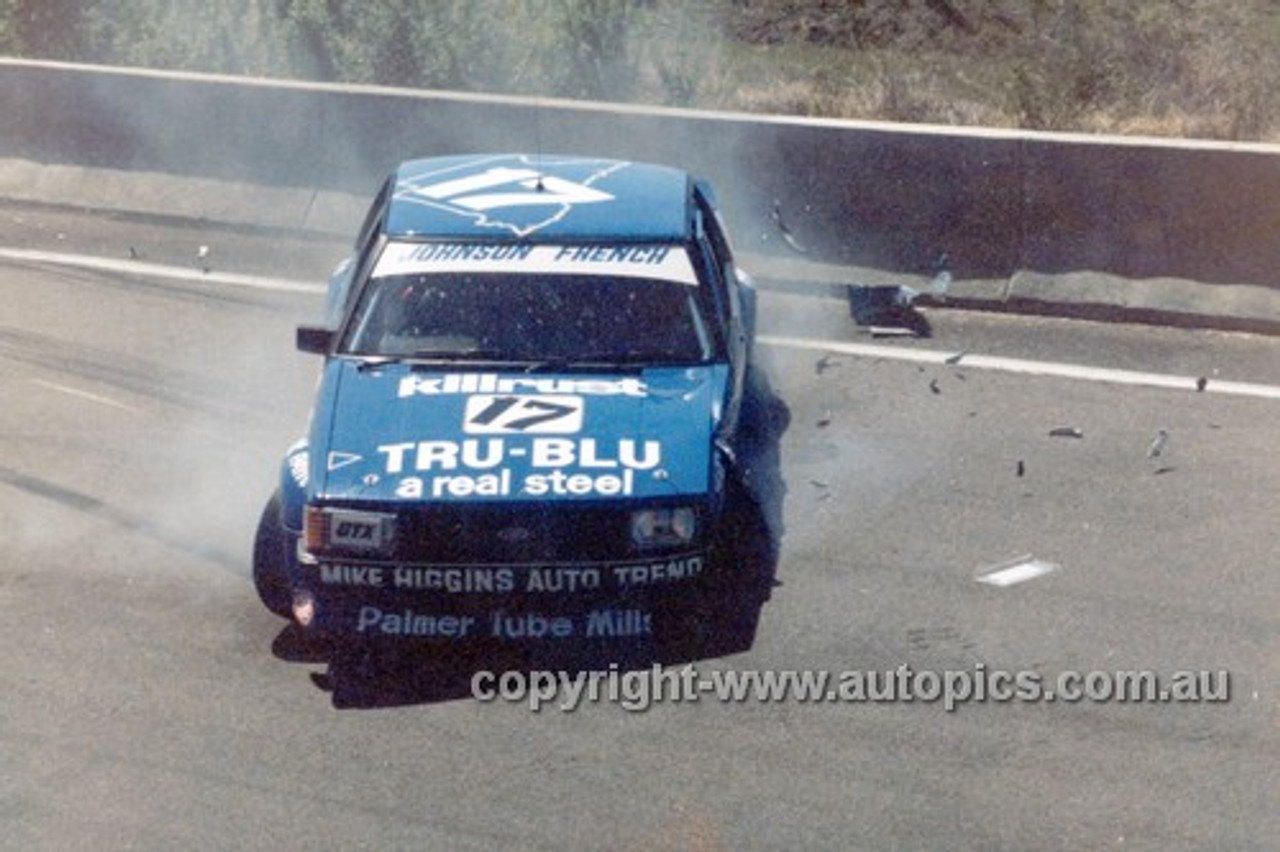 80868  -  Dick Johnson & John French, Ford  Falcon XD -  Bathurst  1980 - 'The Rock'