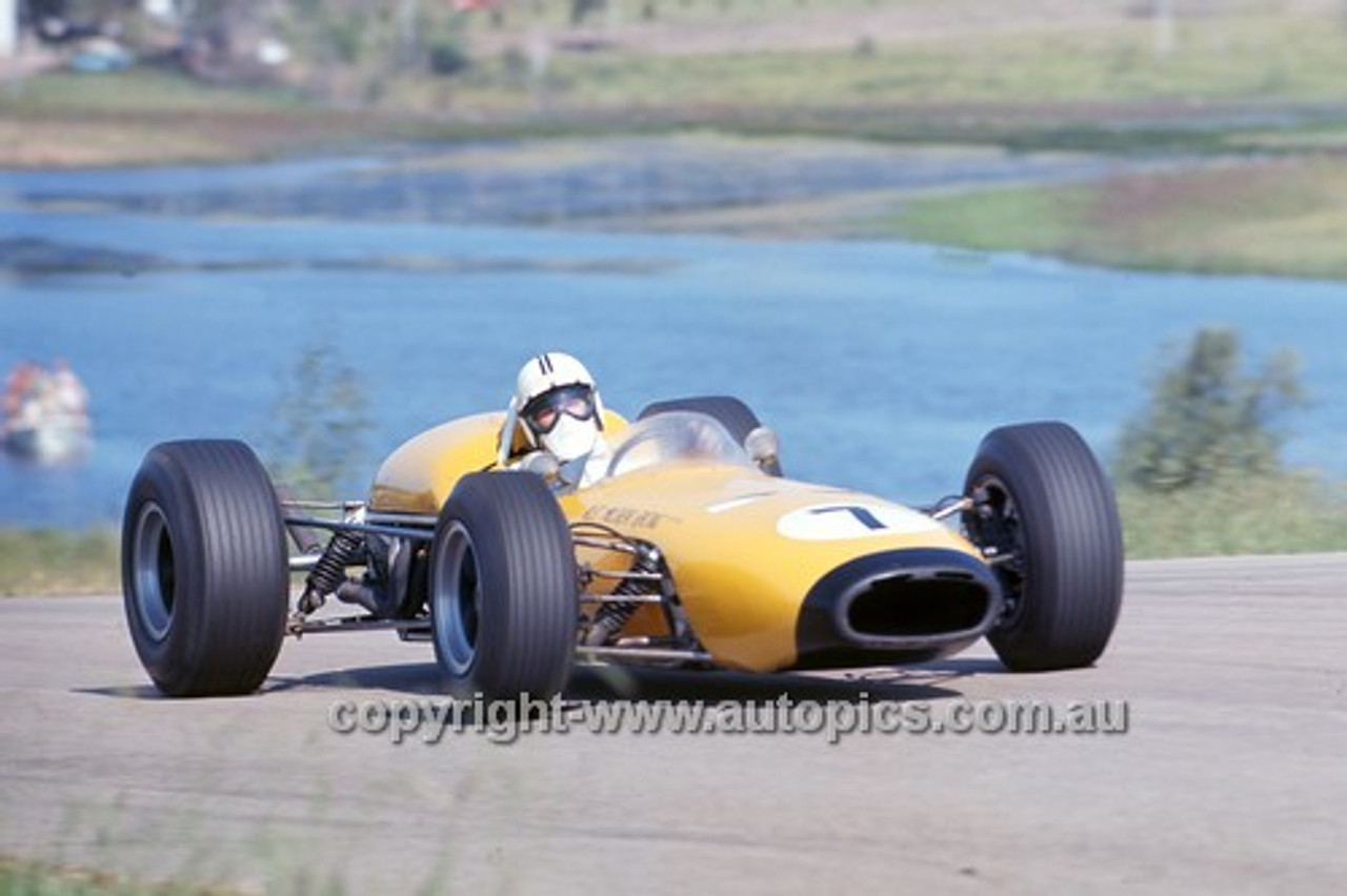 66632 - Kevin Bartlett Brabham BT11a Climax - Lakeside 1966