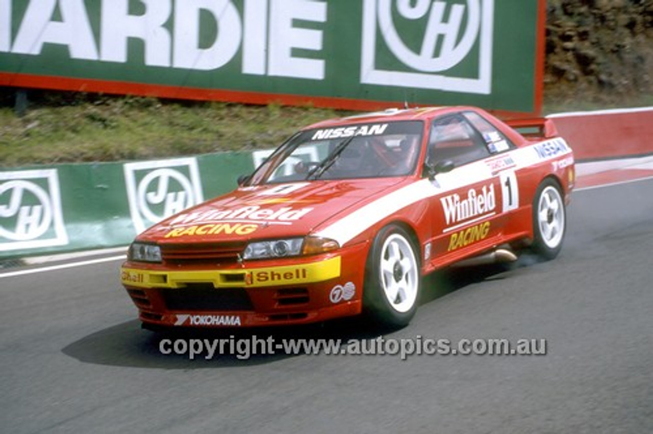 92751  -  Jim Richards & Mark Skaife  -  Tooheys 1000  Bathurst 1992 - 1st Outright - Nissan GTR