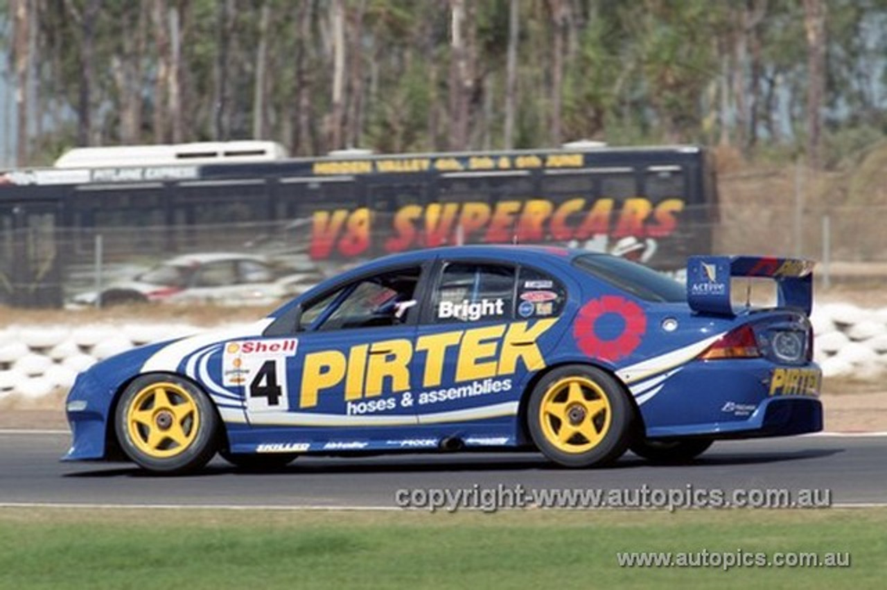 99389 - Jason Bright, Ford Falcon AU - Hidden Valley Raceway, Darwin 1999 - Photographer Marshall Cass