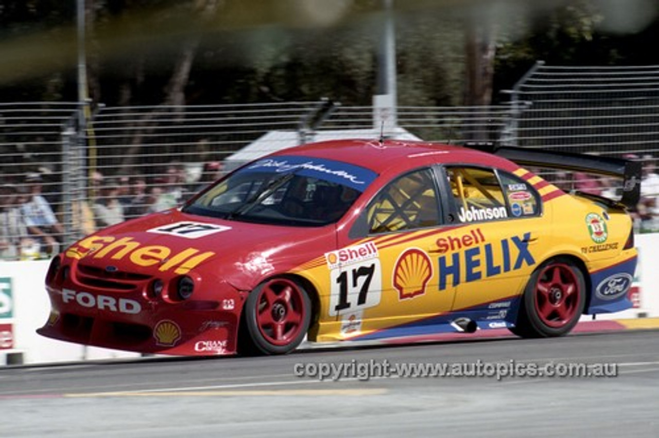 99323 - Dick Johnson, Ford Falcon AU - Adelaide 500 1999 - Photographer Marshall Cass