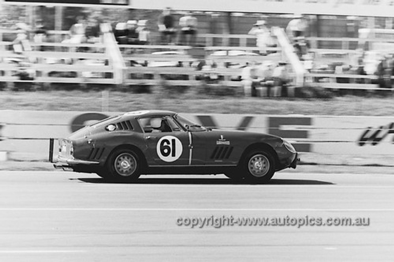 68494 - Phil West & George Reynolds, Ferrari 275 GTB/C - 1968 Surfers Paradise 6 hour