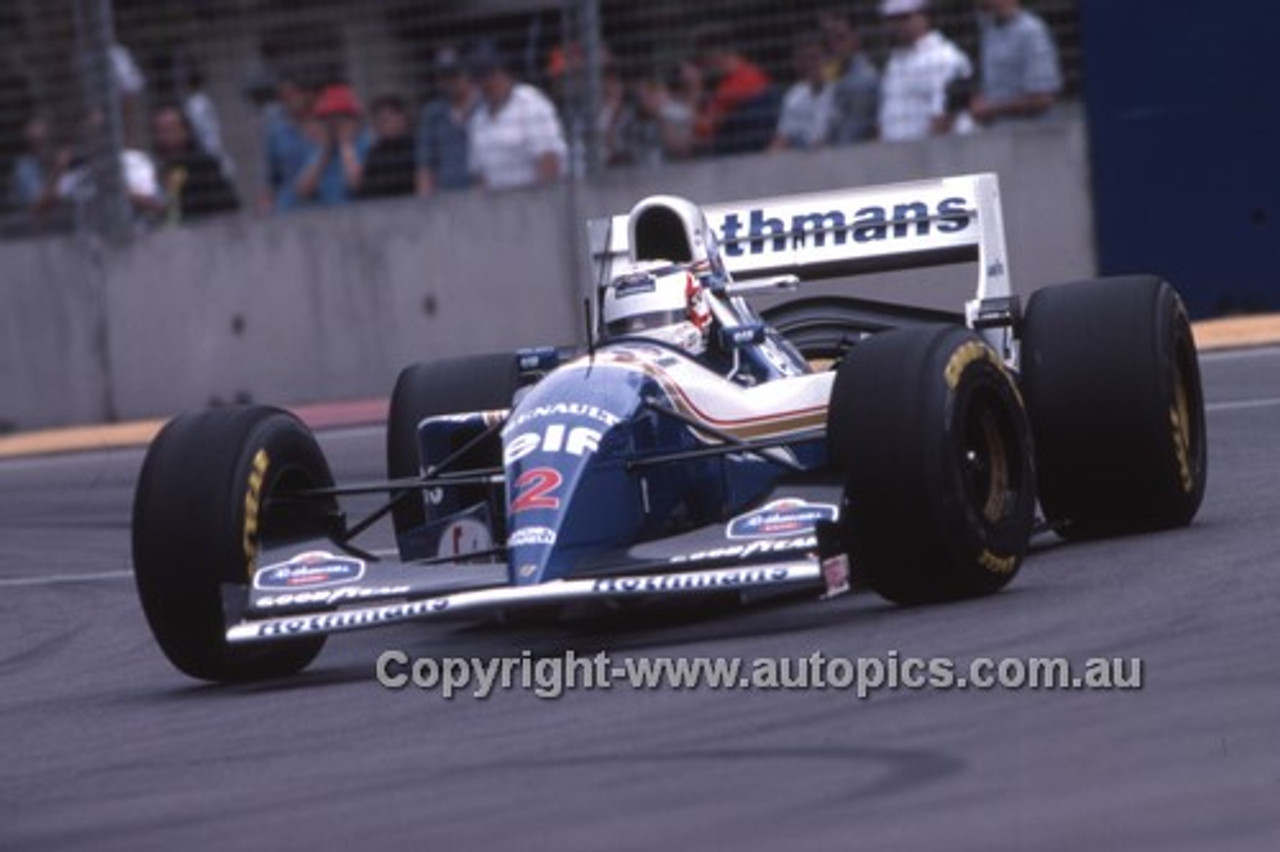 94504 - Nigel Mansell - Williams Renault - Winner of the Australian Grand Prix - Adelaide 1994