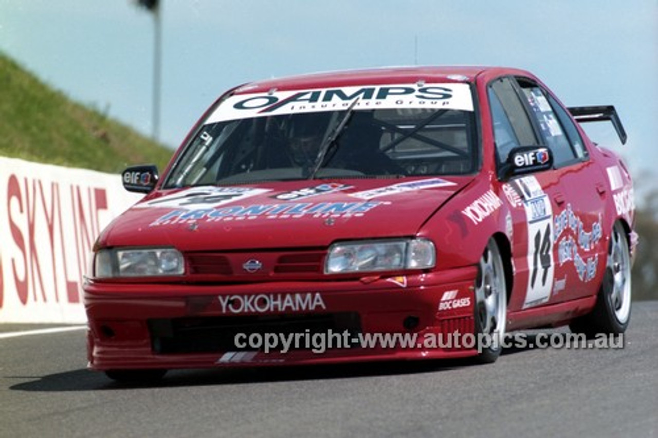 98861 - BLAIR SMITH / JIM CORNISH, NISSAN PRIMERA - AMP 1000 Bathurst 1998 - Photographer Marshall Cass