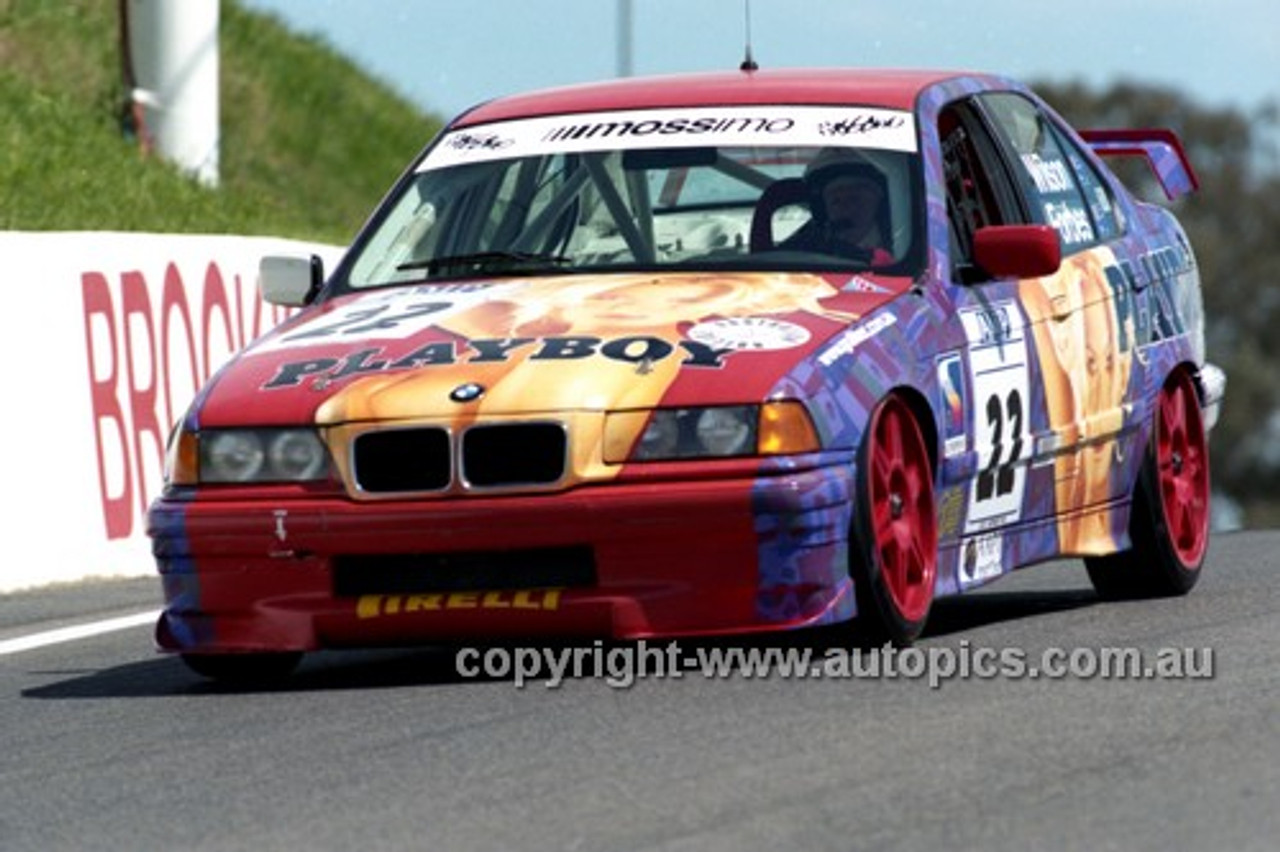 98849 - ROD WILSON I RODNEY FORBES, BMW318i - AMP 1000 Bathurst 1998 - Photographer Marshall Cass
