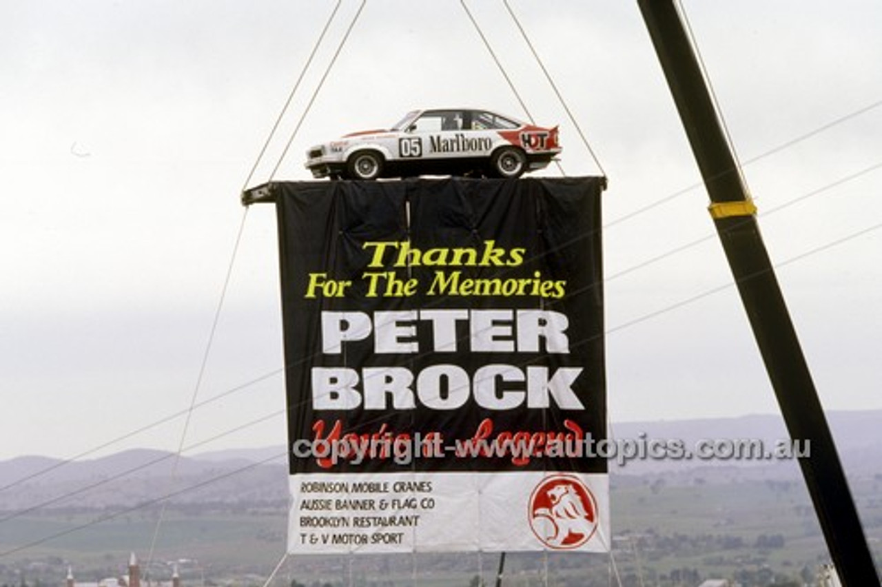 97811 - Peter Brock's "Farewell"  - Bathurst 1997 - Photographer Marshall Cass