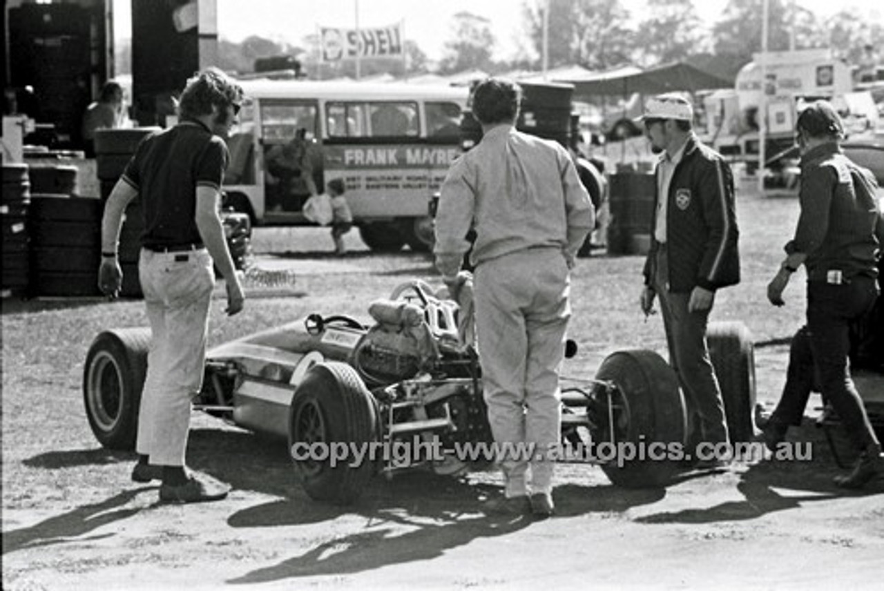 70502 - John Mc Cormack, Elfin 700 Repco V8 - Warwick Farm 6th August 1970