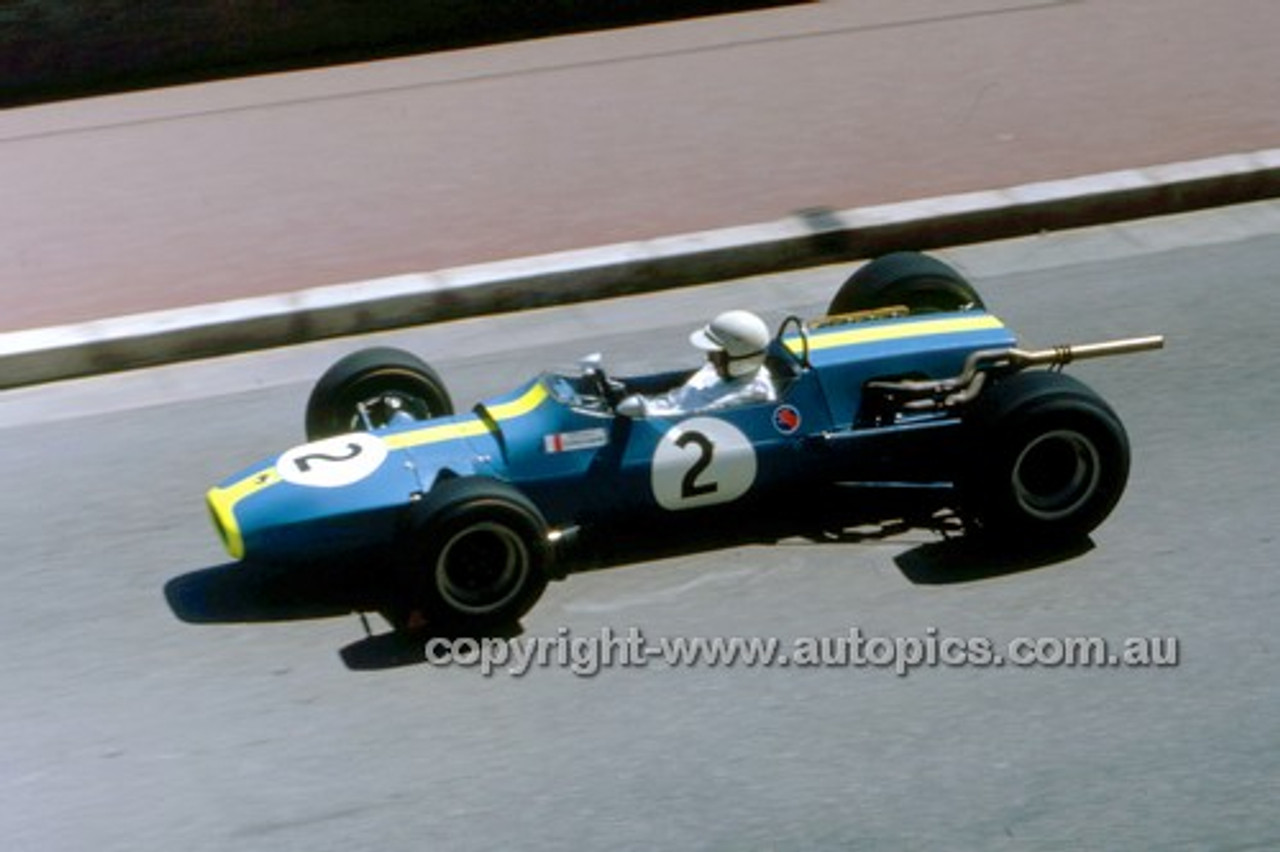 67616 -  Johnny Servoz-Gavin  Matra-Ford - Monaco Grand Prix 1967 - Photographer Adrien Schagen