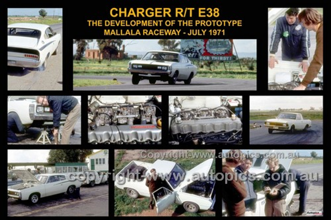 384-1 - Charger R/T E38 - Development of the Prototype - Mallala July 1971