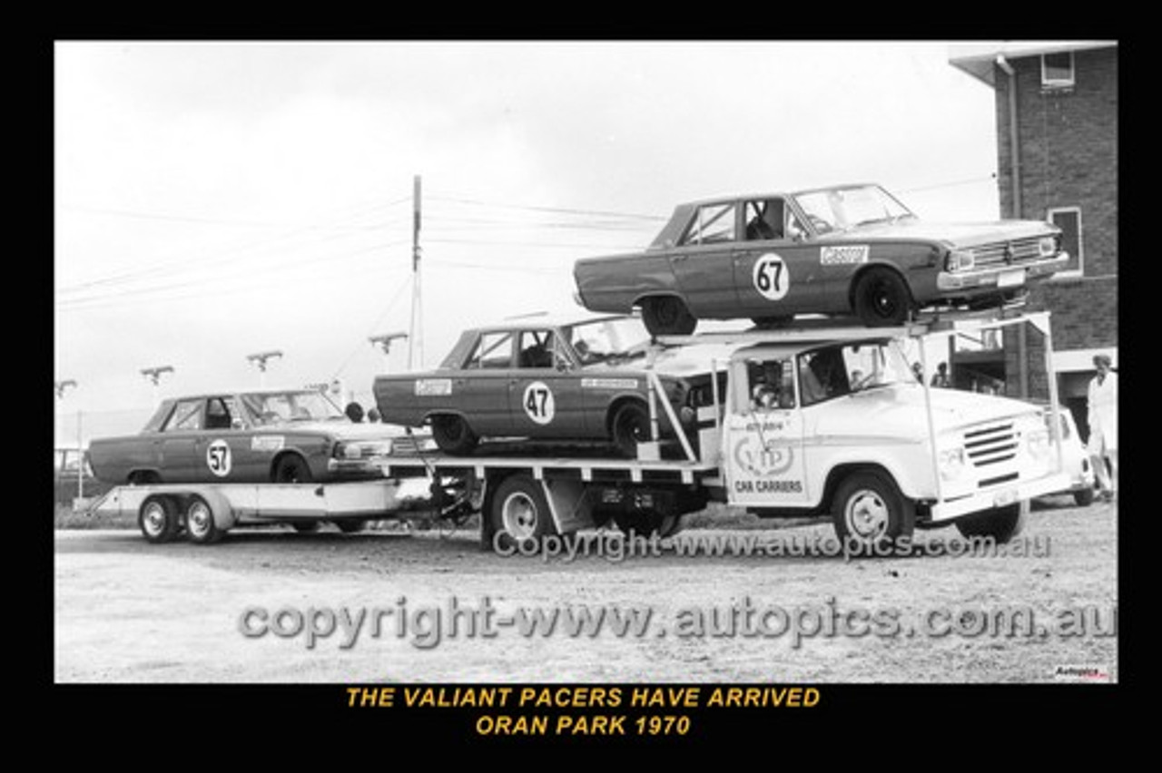 70081-1 - The Pacer's Have Arrived - 67 West47 Geoghegan 57 Ryan - Valiant Pacers - Oran Park 1970