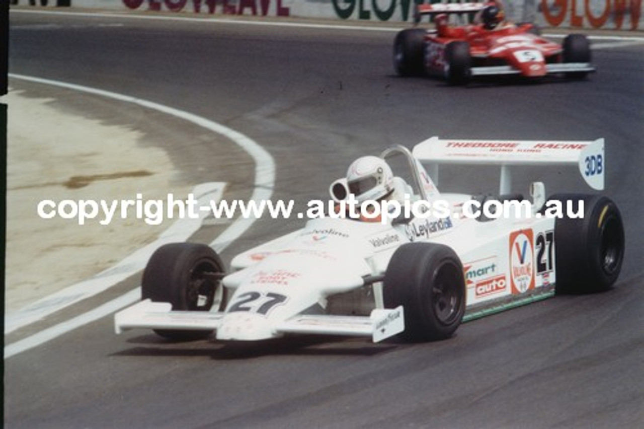 A. Jones  -  Ralt RT4 - Calder Park AGP 1981