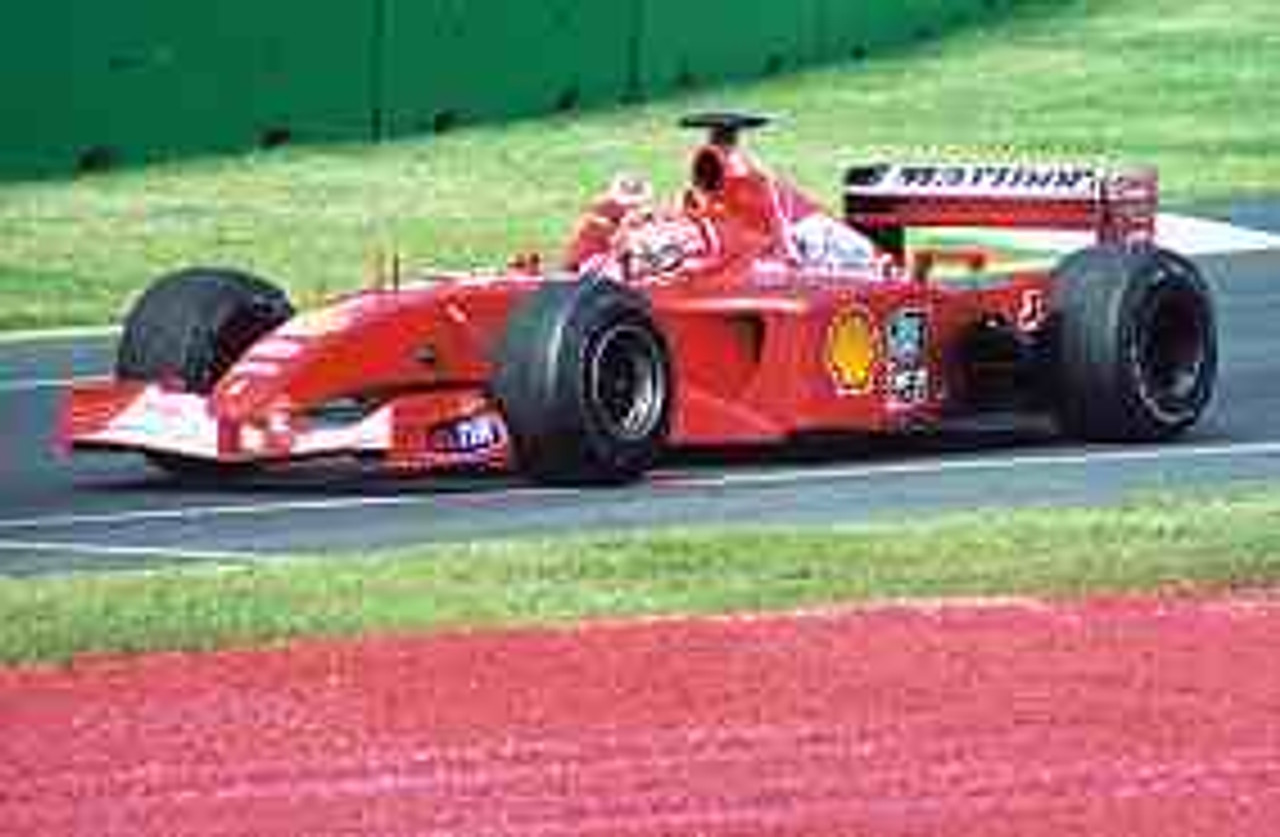 201504 - Michael Schumacher, Australian Grand Prix, Albert Park Circuit, 2001, Ferrari 