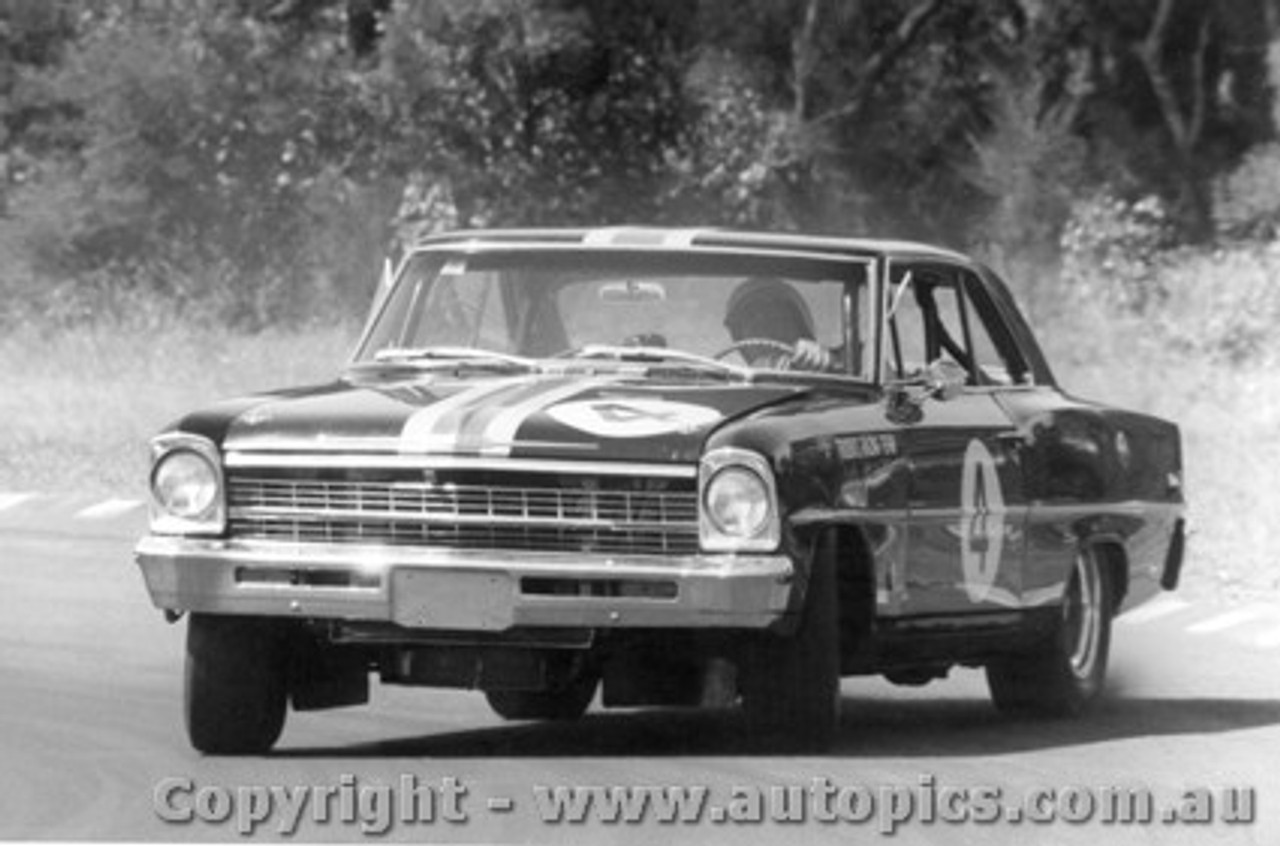 Norm Beechey  -  Chev Nova  Warwick Farm  1967