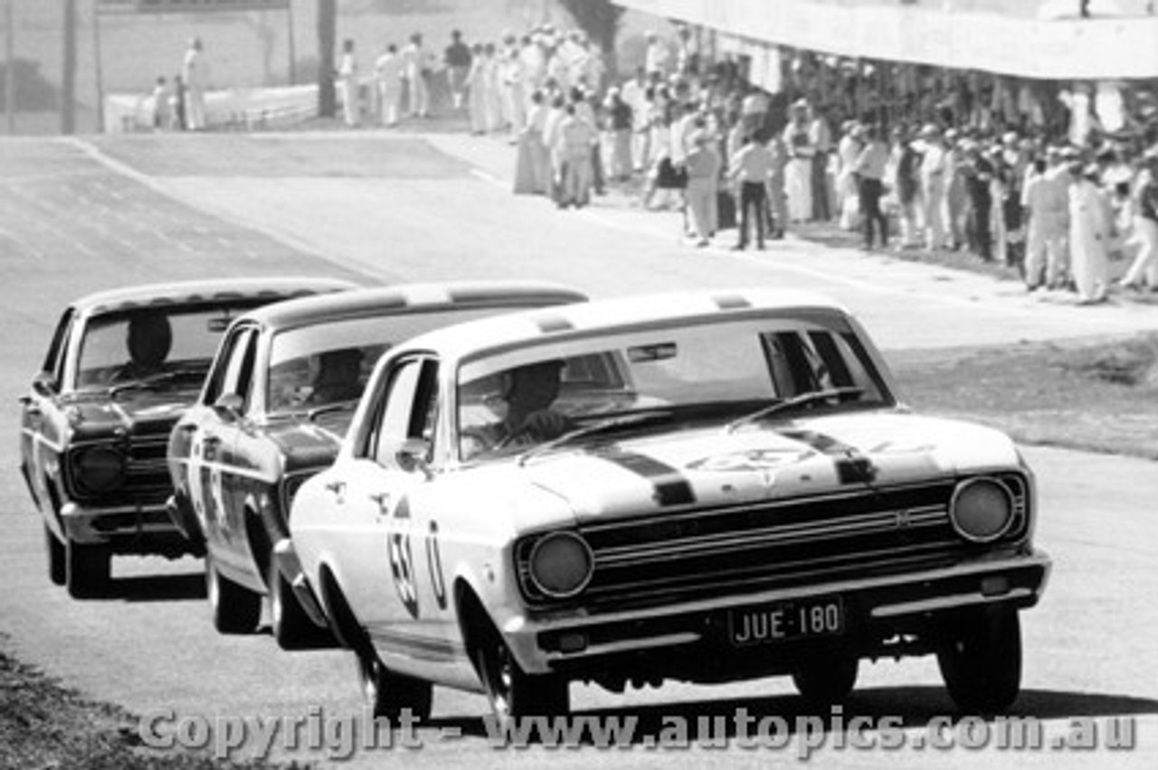 67709  -  Ian  Pete  Geoghegan  -  Ford Falcon XR GT  Bathurst  1967