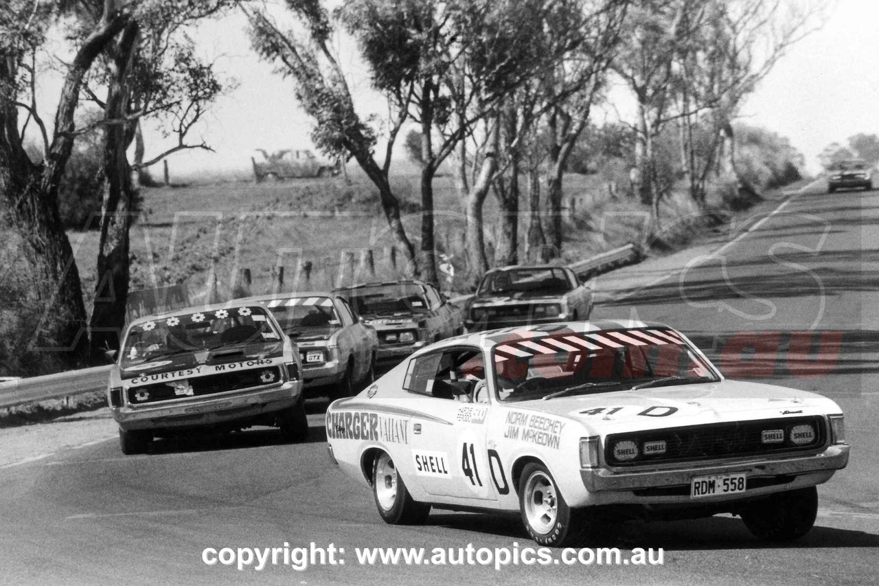 71716 - Six Chargers - Valiant Charger, Hardie Ferodo 500,  Bathurst, 1971