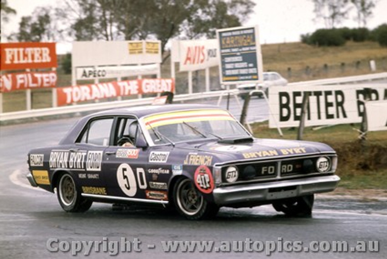 72710  -  J. French  -  Bathurst 1972 - 2nd Outright & Class D winner - Ford Falcon GTHO Phase 3