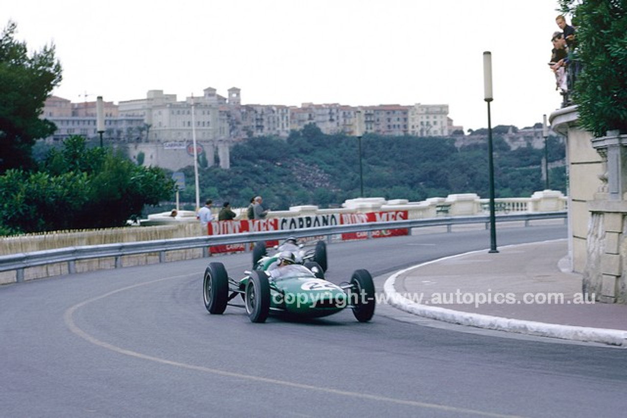 62566 -  Jack Brabham, Lotus 24 Climax - Monarco Grand Prix 1962