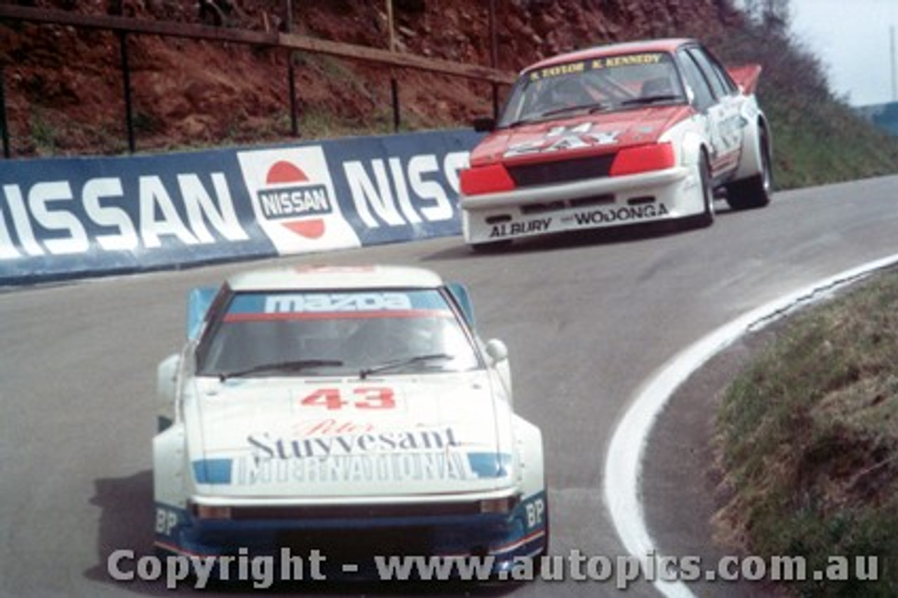 84711  -  A. Moffat / G. Hansford   Bathurst 1984  3rd Outright  Mazda RX7